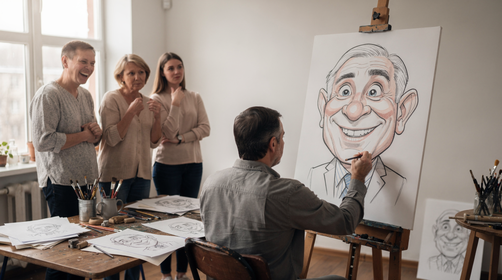 Что может передать карикатура без длинных объяснений