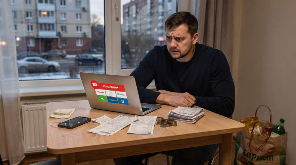 Комикс о том, как привычка откладывать решения влияет на расходы
